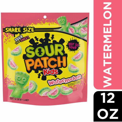 SOUR PATCH KIDS Watermelon Soft & Chewy Candy Share Size