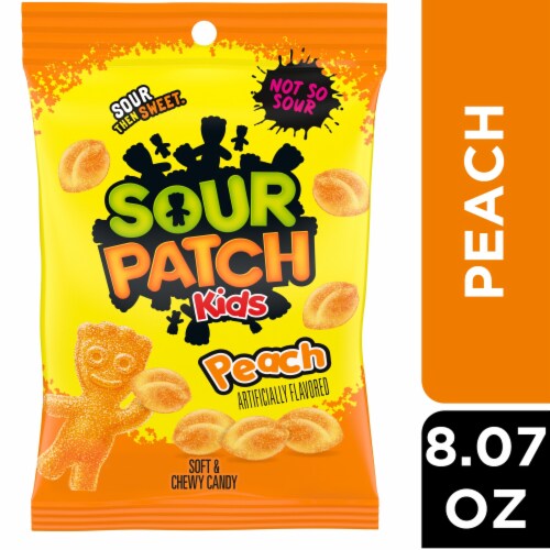 SOUR PATCH KIDS Peach Soft and Chewy Candy Easter Candy