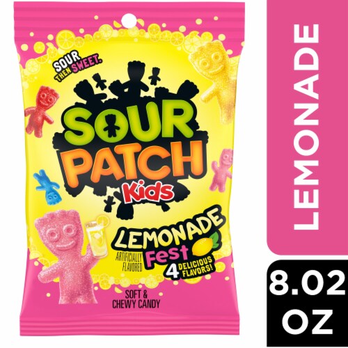 SOUR PATCH KIDS Lemonade Fest Soft & Chewy Candy Bag
