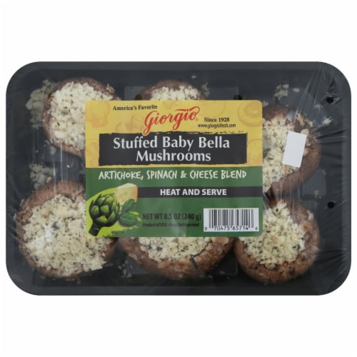 Giorgio® Spinach & Artichoke Stuffed Baby Bella Mushrooms