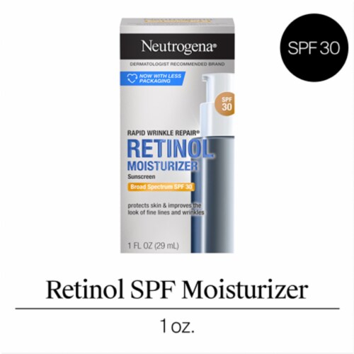 Neutrogena Rapid Wrinkle Repair Retinol Face Moisturizer with SPF 30 Sunscreen with Retinol