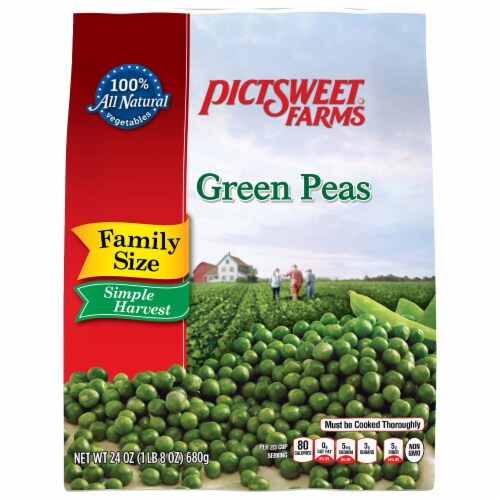 Pictsweet Farms® Family Size Frozen Simple Harvest Green Peas