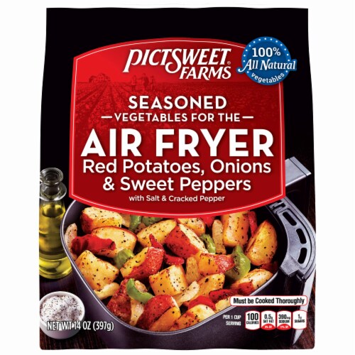 Pictsweet Farms® Seasoned Vegetables for the Air Fryer Red Potatoes, Onions & Sweet Peppers