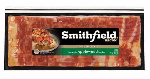 Smithfield Thick Cut Applewood Smoked Bacon, 24 oz