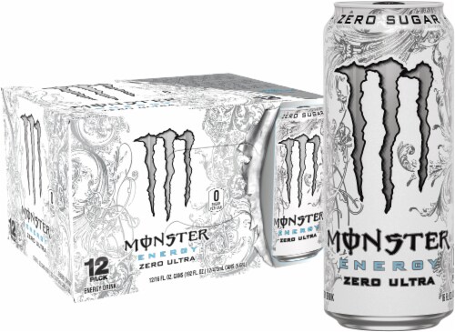 Monster® Zero Sugar Zero Ultra Energy Drink Multipack Cans