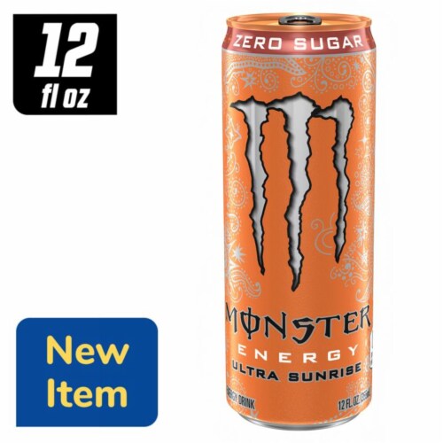 Monster® Zero Sugar Ultra Sunrise Energy Drink Can