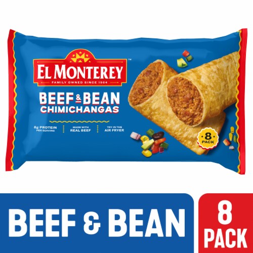El Monterey® Family Size Beef & Bean Frozen Chimichangas