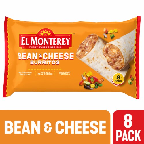 El Monterey® Family Size Bean and Cheese Frozen Burritos