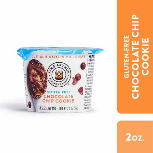 King Arthur Single Serve Chocolate Chip Cookie Mix, Gluten-Free, Non-GMO Verified