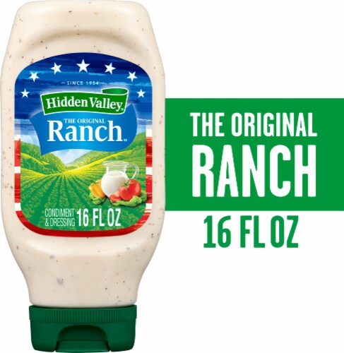 Hidden Valley Original Ranch Dressing Salad Dressing for Quick Meals