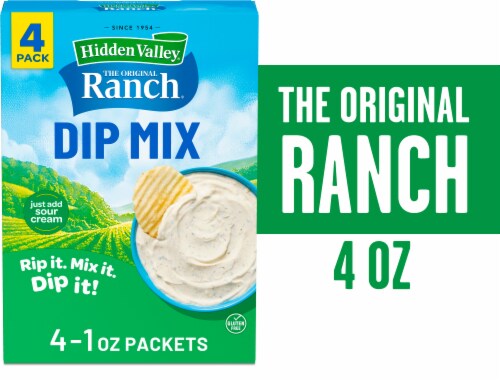 Hidden Valley Original Ranch Salad Dressing Ranch Dip Mix Packet for Quick Meals