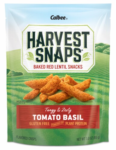 Calbee® Harvest Snaps® Tomato Basil Red Lentil Bean Crisps