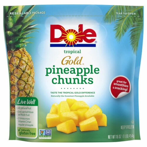 Dole® Tropical Gold® Frozen Pineapple Chunks