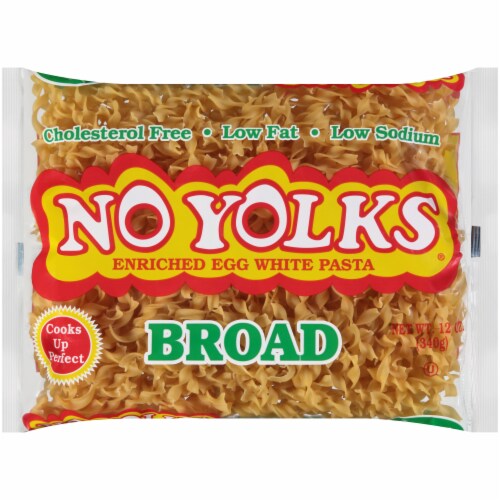 No Yolks® Broad Egg White Noodles