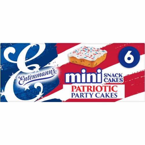 Entenmann’s Party Confetti Vanilla Snack Cakes