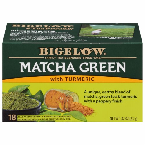 Bigelow® Matcha with Turmeric Green Tea Bags