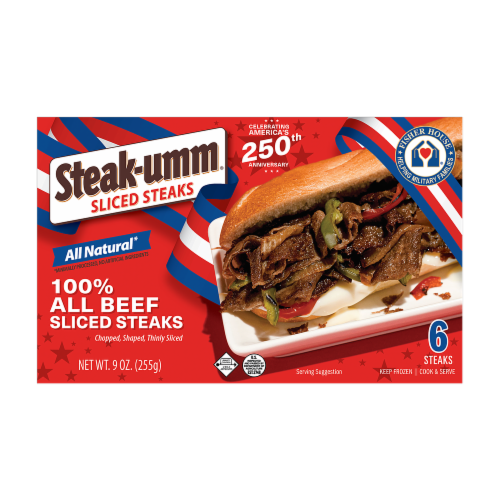 Steak-umm® All Natural 100% Beef Sandwich Steaks