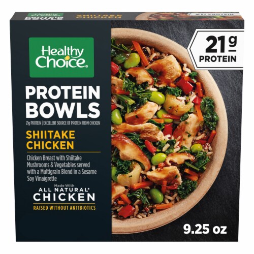 Healthy Choice Protein Bowls Shiitake Chicken, High-Protein Frozen Meal