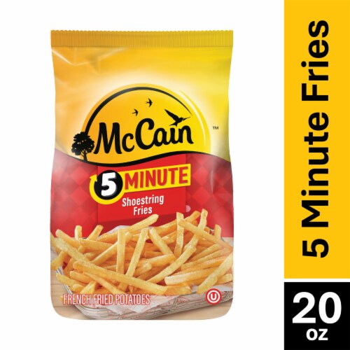 McCain 5 Minute Shoestring Fries, Frozen Potatoes