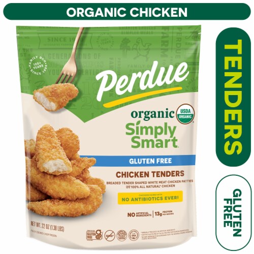 Perdue® Simply Smart® Organics Gluten-Free Frozen Fully Cooked Breaded Chicken Breast Tenders