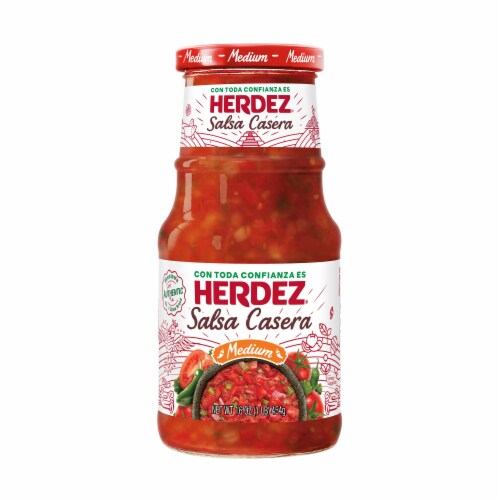 HERDEZ Salsa Casera Medium, 16oz.
