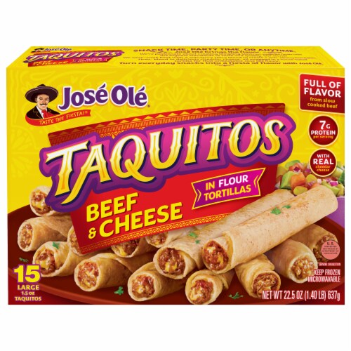 Jose Ole® Flour Tortilla Beef & Cheese Taquitos