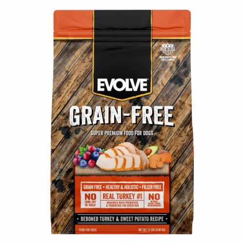 Evolve® Grain Free Turkey and Sweet Potato Dog Food