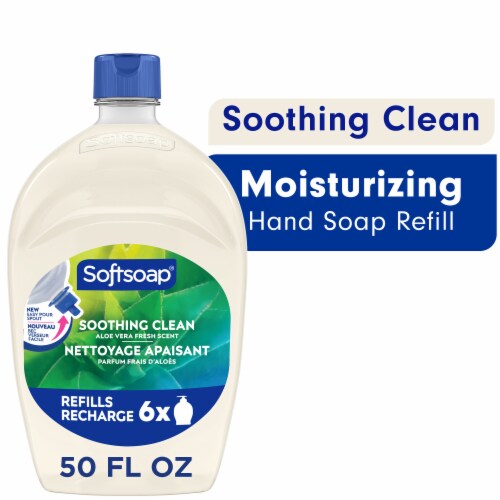 Softsoap Soothing Clean Liquid Hand Soap Aloe Vera Fresh Scent