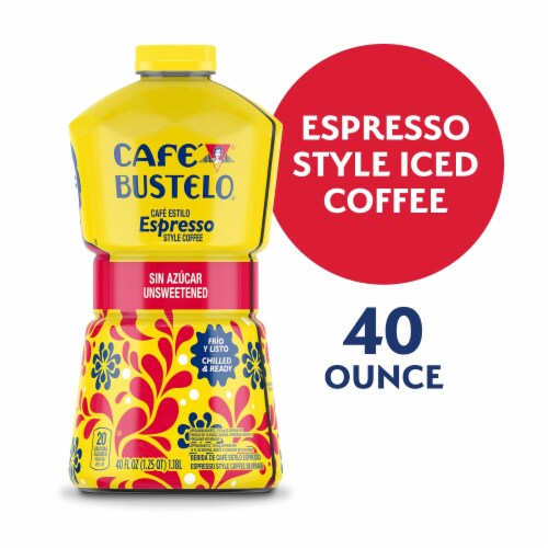 Café Bustelo Unsweetened Espresso-Style Iced Coffee