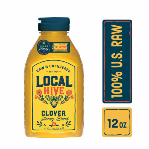 Local Hive™ 100% Raw & Unfiltered US Clover Honey