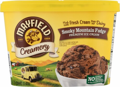 Mayfield Creamery® Smoky Mountain Fudge Ice Cream Tub