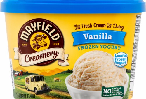 Mayfield Creamery Vanilla Low-fat Frozen Yogurt