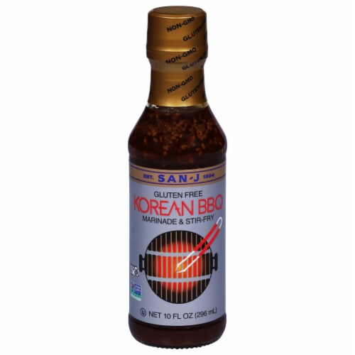 San-J Korean Gluten Free BBQ Marinade and Stir-Fry Sauce