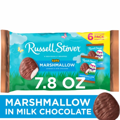RUSSELL STOVER Easter Marshmallow Milk Chocolate Candy Easter Eggs