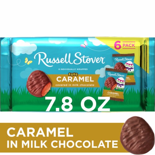 RUSSELL STOVER Easter Caramel Milk Chocolate Candy Easter Eggs