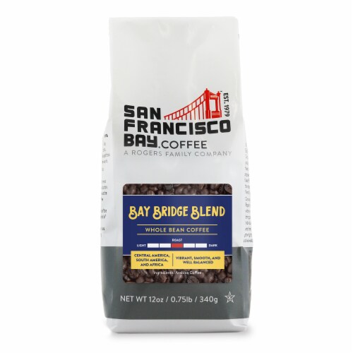 San Francisco Bay Coffee Bay Bridge Blend Medium Roast Whole Bean Coffee