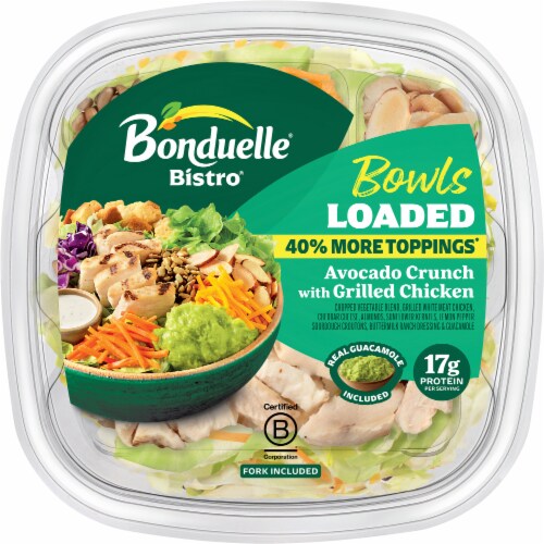 Bonduelle Bistro Bowls Loaded Avocado Crunch with Grilled Chicken