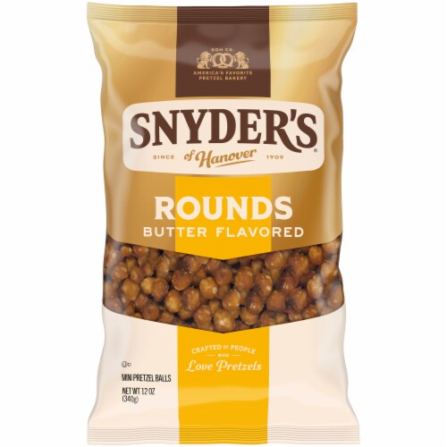 Snyder’s of Hanover Butter Flavored Rounds Mini Pretzel Balls