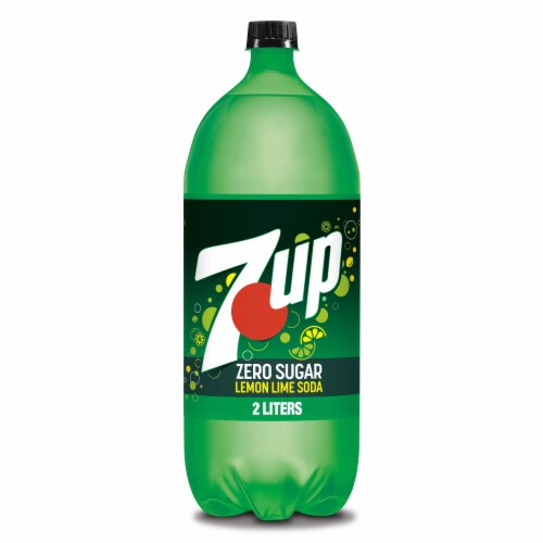 7UP Zero Sugar Lemon Lime Caffeine-Free Soda Bottle