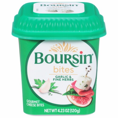 Boursin® Bites Garlic & Fine Herbs Gourmet Cheese Bites, 4.23 oz