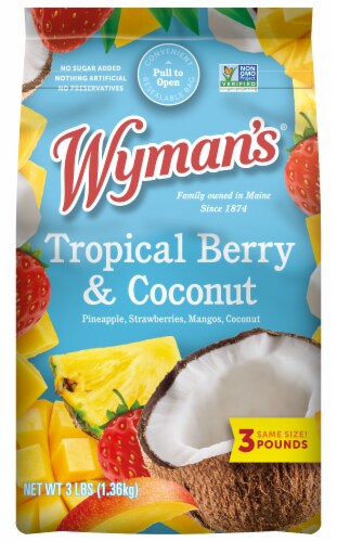 Wyman’s Frozen Tropical Berry & Coconut Blend