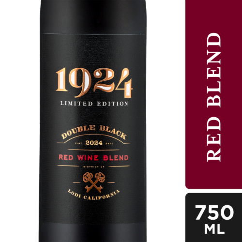 1924 Double Black Red Wine Blend, California