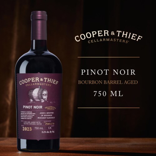 Cooper & Thief Aged 75 Days in Brandy Barrels Pinot Noir California Red Wine