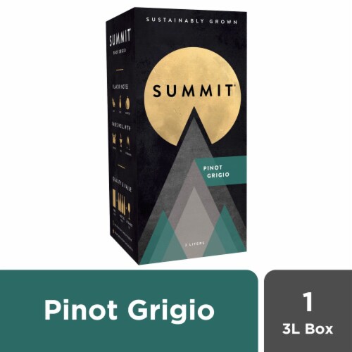 Summit Pinot Grigio California White Wine Box