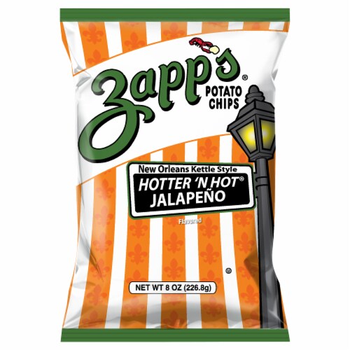 Zapp’s® Hotter ‘n Hot® Jalapeno New Orleans Style Kettle Potato Chips Party Size