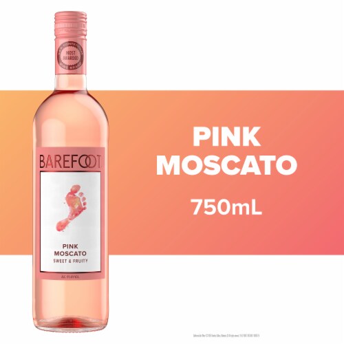 Barefoot Cellars Pink Moscato California Wine