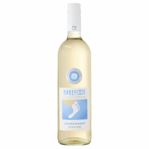 Barefoot Bright & Breezy Chardonnay California Low Calorie White Wine
