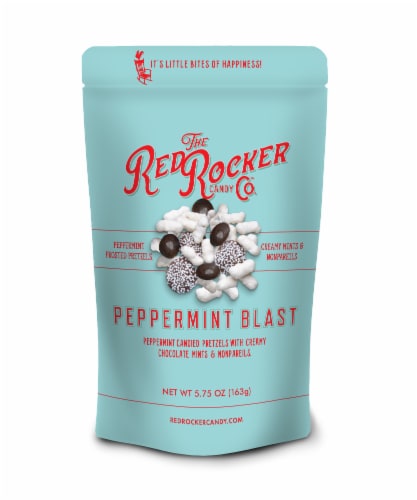 The Red Rocker Candy Co.™ Peppermint Blast Pretzel Mix
