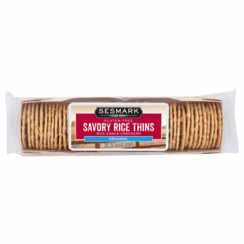 Sesmark Savory Rice Thins Rice Crackers