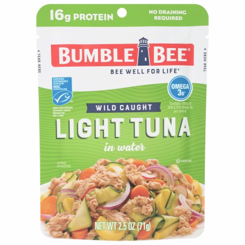 Bumble Bee® Wild Caught Light Tuna in Water Pouch